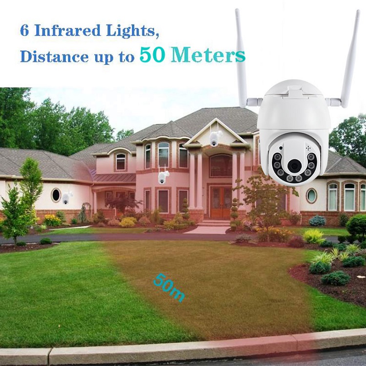 3MP Wifi Outdoor Auto Tracking Night Vision IP Camera